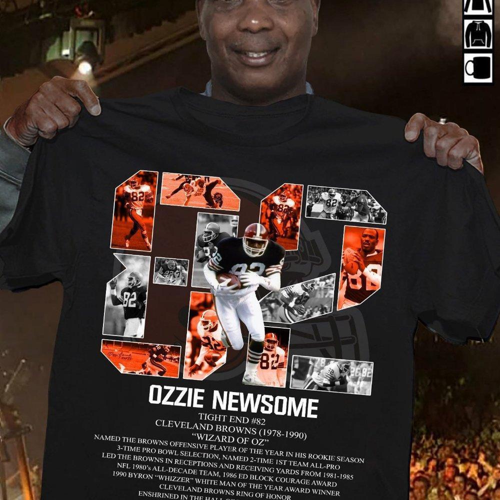 Ozzie Newsome Cleveland Signature Fan Shirt - Picture 1 of 4